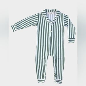 Great condition.  Bambi & Birdie collared footless sleeper size 6-12m